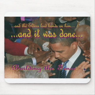 Gebäude ein Zaun Mousepad