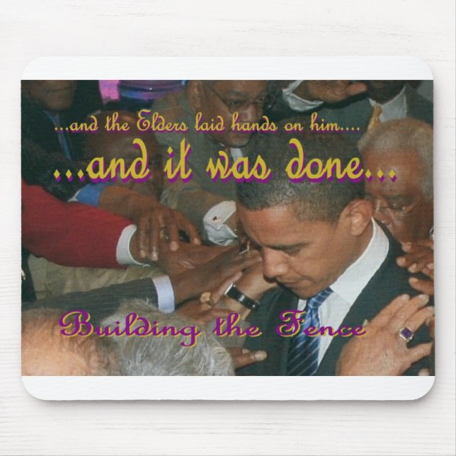 Gebäude ein Zaun Mousepad (Vorne)