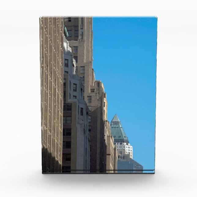 Gebäude Fassaden Manhattan New York City USA Fotoblock (Vorderseite)