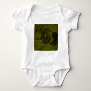 Gebäude Fitness Stift Skizze Baby Strampler