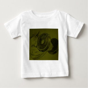 Gebäude Fitness Stift Skizze Baby T-shirt