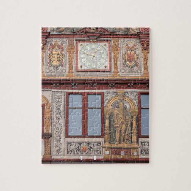 Gebäude Frescos Puzzle (Vertikal)