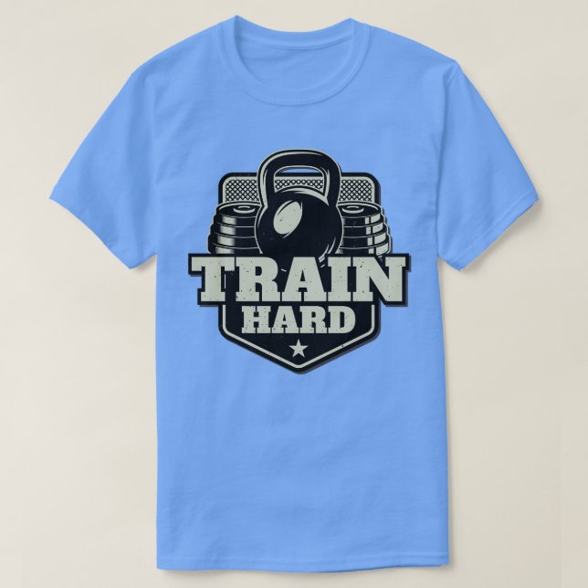 Gebäude für harte Fitness T-Shirt (Design vorne)