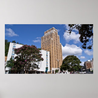 Gebäude für Medizinische Künste Heißfedern Arkansa Poster