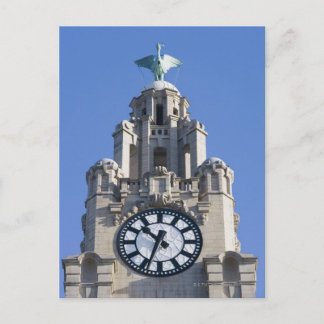 Gebäude, Gebäude, Liverpool, Postkarte