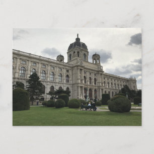 Gebäude im MuseumsQuartier in Wien Postkarte