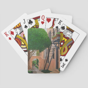 Gebäude in der Nähe von Tony's Pasta in Chattanoog Spielkarten