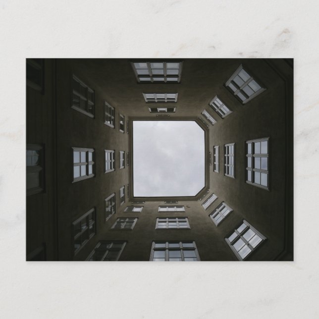 Gebäude in Wien, Österreich Postkarte (Vorderseite)