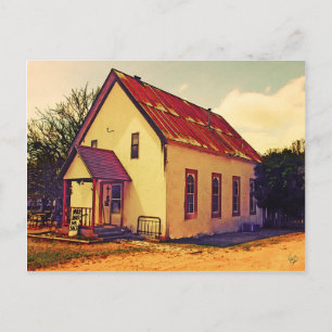 Gebäude in Willow City, TX Postkarte