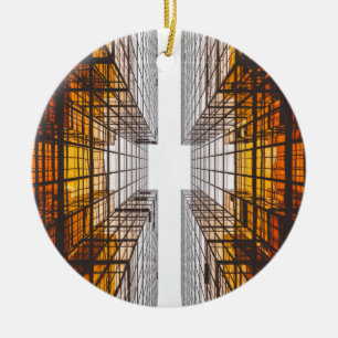 Gebäude Keramik Ornament