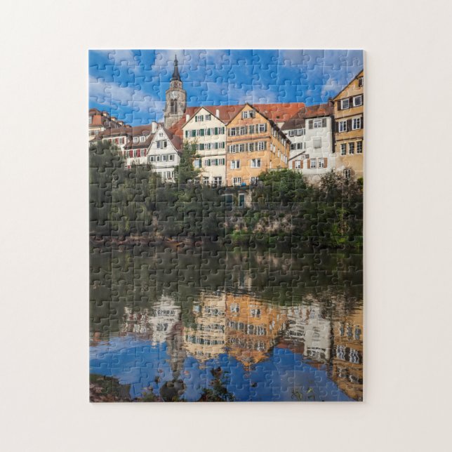 Gebäude-Linie| Deutschland Puzzle (Vertikal)