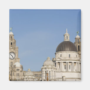 Gebäude, Liverpool, England Magnet