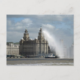 Gebäude Liverpool - Postkarte
