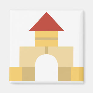 Gebäude Magnet