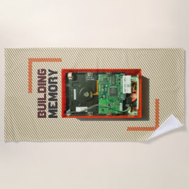 Gebäude Memory-Festplatte mit benutzerdefiniertem  Strandtuch