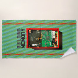 Gebäude Memory-Festplatte mit benutzerdefiniertem  Strandtuch