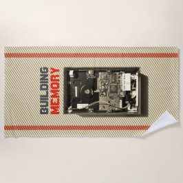 Gebäude Memory-Festplatte mit benutzerdefiniertem  Strandtuch