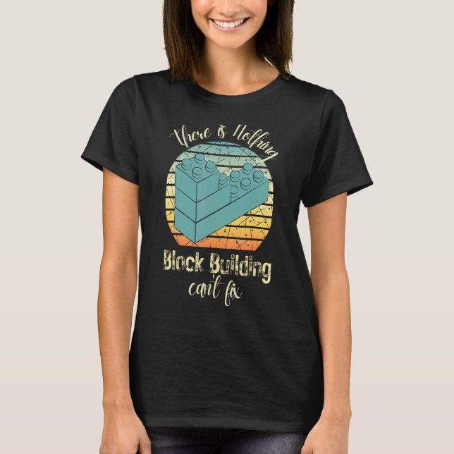 Gebäude Niedlicher Master-Builder Vintag 2 T-Shirt (Vorderseite)