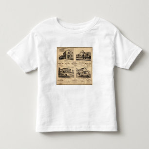 Gebäude, Öl-Stadt, Franklin, Tarr Bauernhof Kleinkind T-shirt