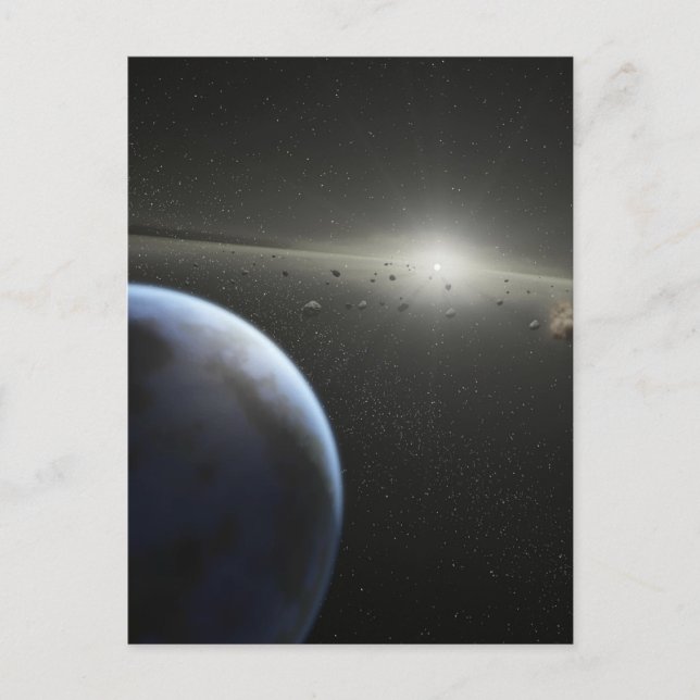 Gebäude Planets Postkarte (Vorderseite)