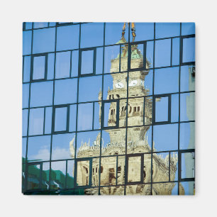Gebäude Reflektionen Magnet
