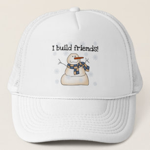 Gebäude Snow Friends Tshirts und Geschenke Truckerkappe