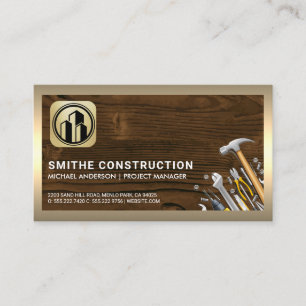 Gebäude Tools   Holz   Goldgrenze Visitenkarte