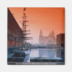 Gebäude von Albert Dock Complex, Liverpoo Magnet