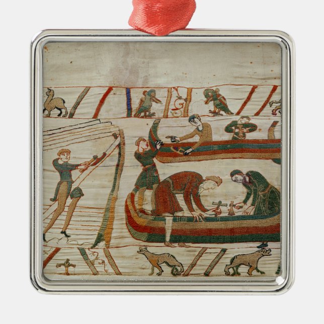 Gebäudeschiffe unter Befehl Herzogs Ornament Aus Metall (Vorne)