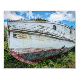 Gebaut am Ufer des Lake Michigan Fotodruck