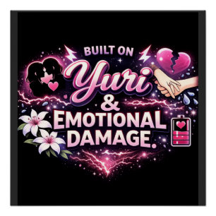 Gebaut auf Yuri & Emotional Damage   Yuri Anime Fa Poster