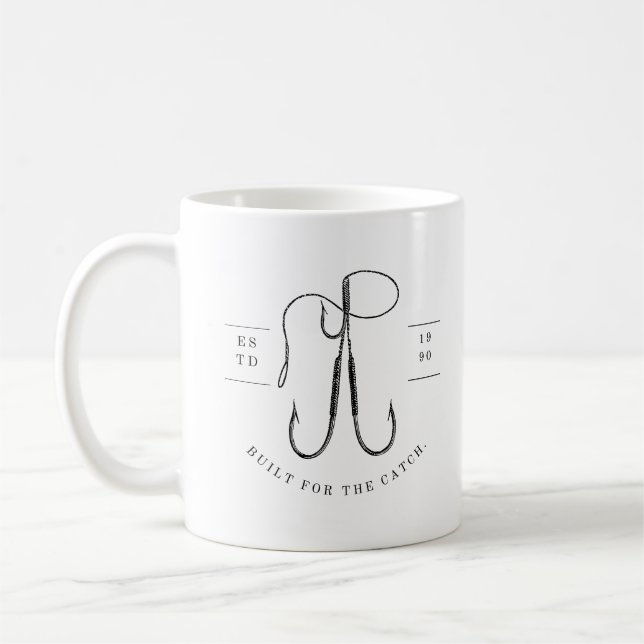 Gebaut für den Fang Kaffeetasse (Links)