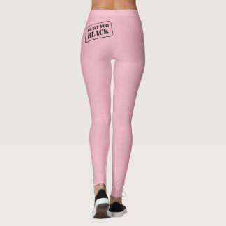 Gebaut für schwarz-rosa Leggings