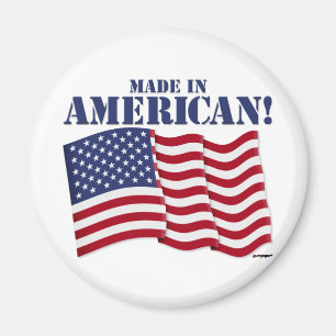 GEBAUT IN AMERIKA! MAGNET