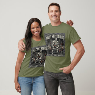 Gebaut Nicht Gekauft - Fitness Motivation Deadlift T-Shirt