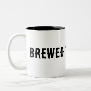 Gebaut, um wild zu sein zweifarbige tasse
