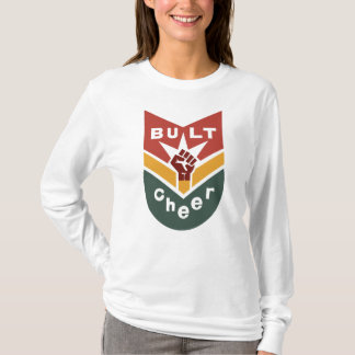 GEBAUT UM ZU JUBELN Erhobenes-Faust-Abzeichen T-Shirt