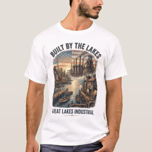 Gebaut von den Seen Industrial Fishing Mittlerer W T-Shirt