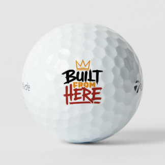 Gebaut von hier - Ausdruck von Stolz und Authentiz Golfball