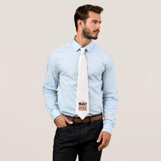 Gebaut von hier - Ausdruck von Stolz und Authentiz Krawatte