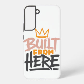 Gebaut von hier - Ausdruck von Stolz und Authentiz Samsung Galaxy Hülle