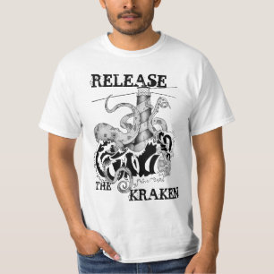Geben Sie das Kraken frei T-Shirt