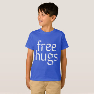 Geben Sie das Tagless Hanes der Umarmungs-Kinder T T-Shirt