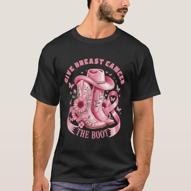 Geben Sie dem Brustkrebs das Bewusstsein für den w T-Shirt (Vorderseite)