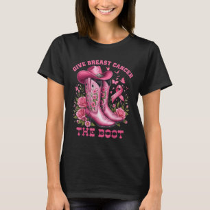 Geben Sie dem Brustkrebs das Bewusstsein für den w T-Shirt
