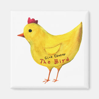 Geben Sie dem Krebs das Vogelmagazin Magnet