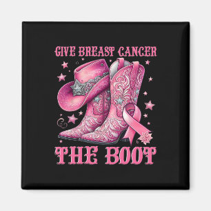 Geben Sie dem Stiefmütterchen den Western Pink R. Magnet