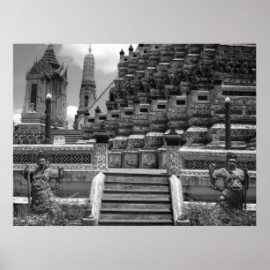 Geben Sie den Tempel ein Poster