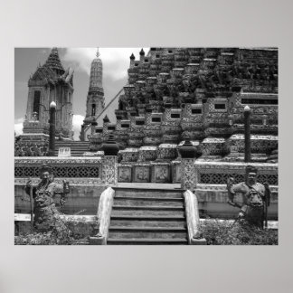 Geben Sie den Tempel ein Poster