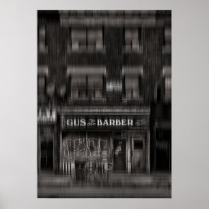 Geben Sie die andere Barber-Blur-Version ab Poster